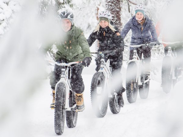 Fatbike d’hiver à Ivalo