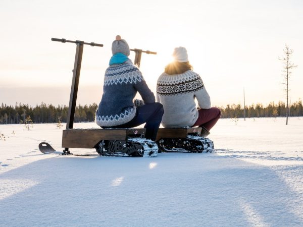 Scooters Électriques sur Neige & Karting sur Glace